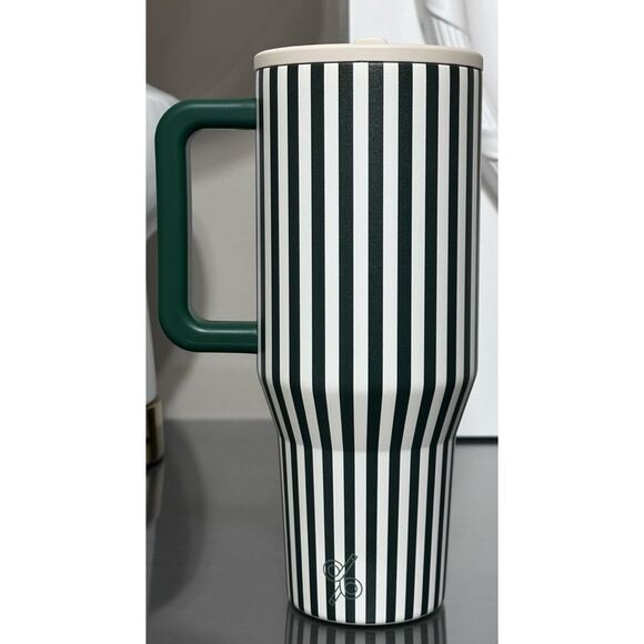 HydroJug 40oz Traveler, DAILY PRACTICE GREEN STRIPES - Picture 3 of 5